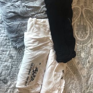 Brandy Melville shirts bundle